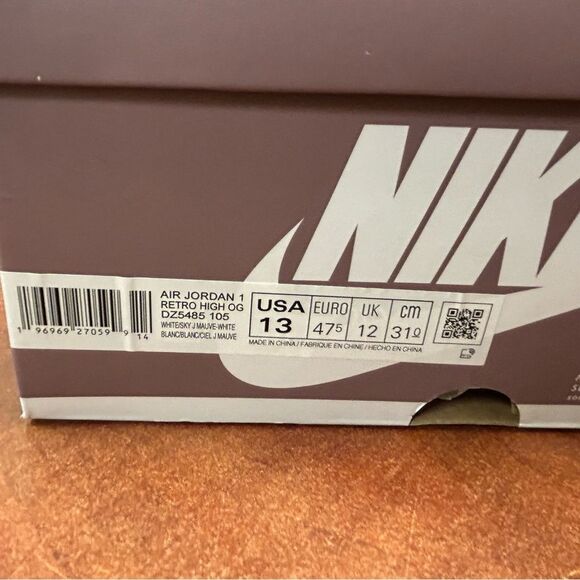 Air Jordan 1 Retro High OG DZ5485-105 size 13 new with box 📦 - Picture 3 of 11